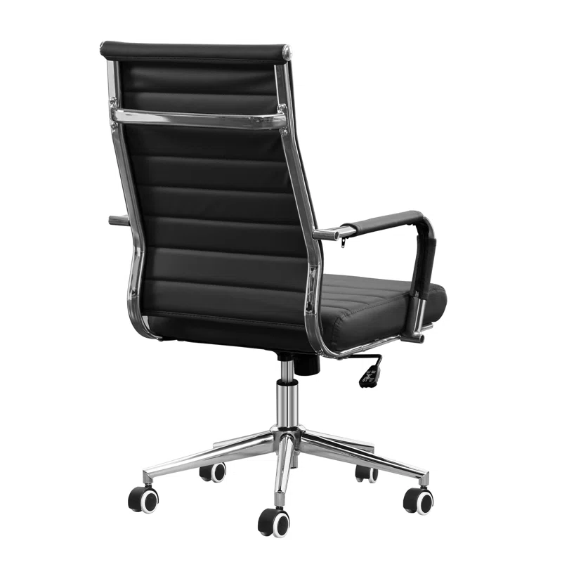 Rolling Ergonomic Office Desk Chair By Ivy Bronx - Image 2