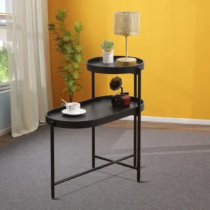 Mackena Tray Top Living Room End Table Side Table Bedroom Nightstand